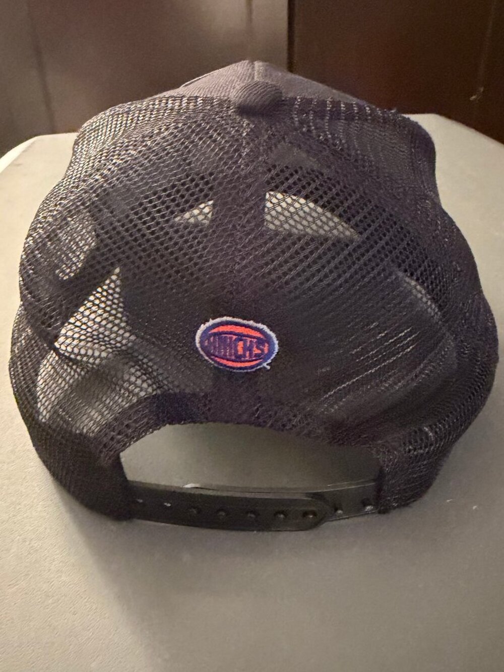 New York Knicks Ultra Game One Size Fits Most Hat NBA Black Adjustable - Picture 6 of 9